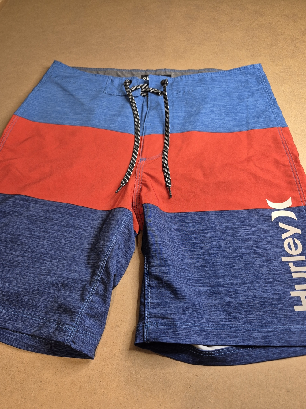 Hurley Colorblock Blue and Red Men's Board Shorts 3714/6